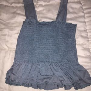 Comfy blue synch tank top